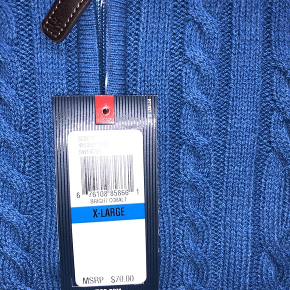 Izod men’s cable knit sweater - Picture 4 of 4